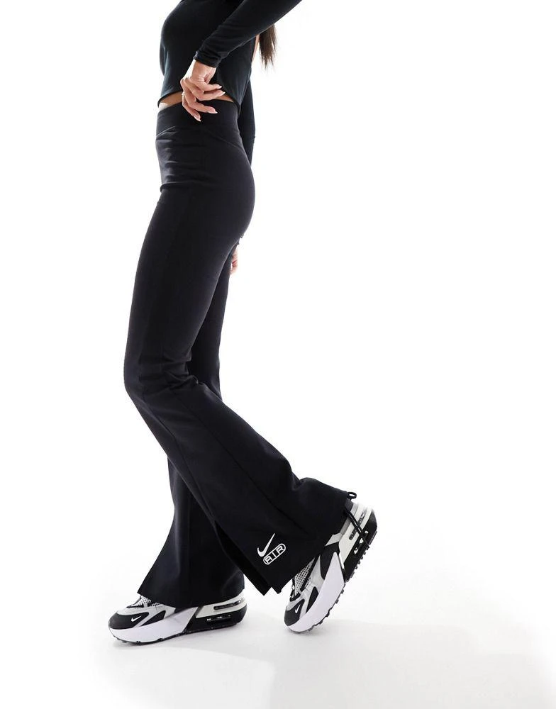 NIKE Nike Air high waisted flared leggings in black 5