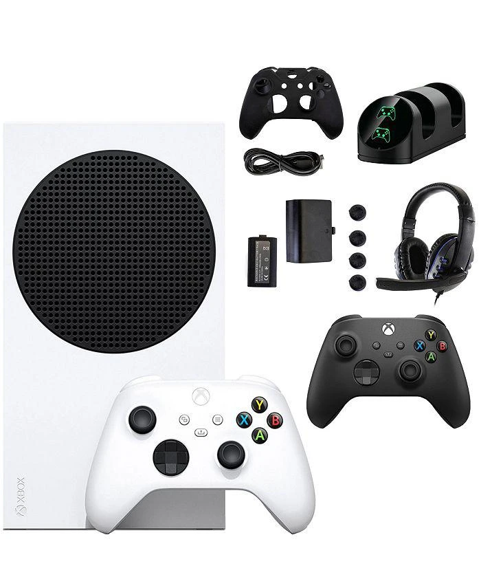 Microsoft Xbox Series S Console with Extra Black Controller and Accessories Kit 1