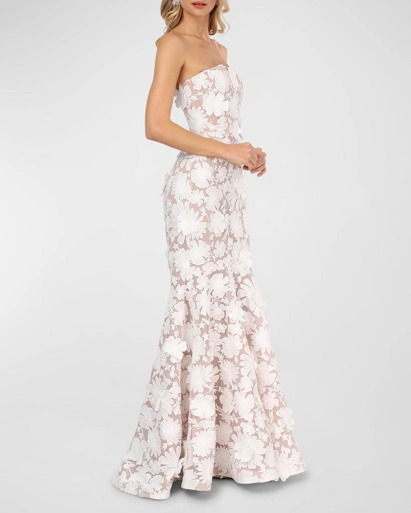HELSI Jessica Strapless Embroidered Mermaid Gown 2