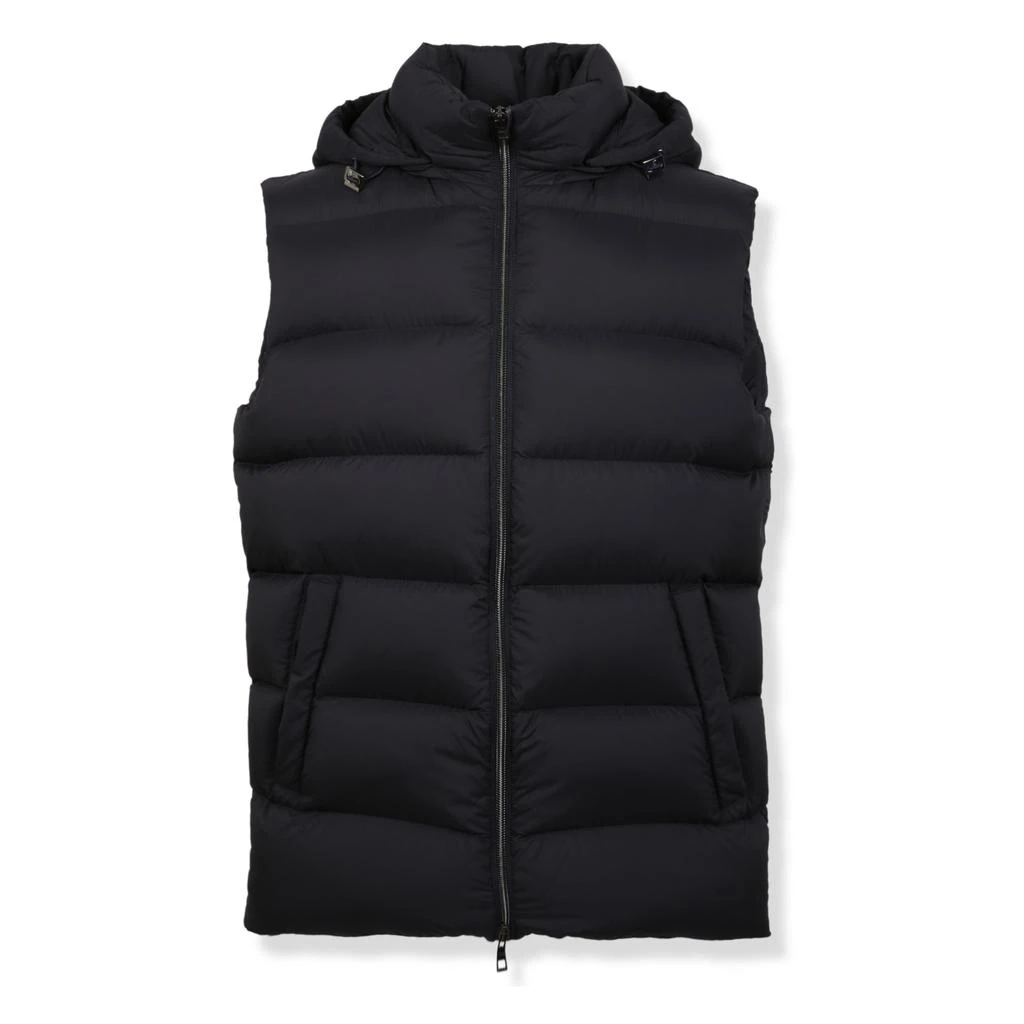 Herno Sleeveless Padded Nylon Microfiber Vest