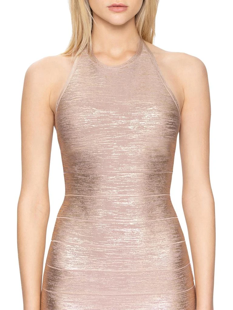 Foil Halter Bodycon Maxi Dress  On Sale Now with Up to 76% Off | Discover  Exclusive Deals & Savings at BeyondStyle  Authentic Herve Leger bodycon|women's  apparel|dresses|Women's|women's with Limited-Time Discounts, Free