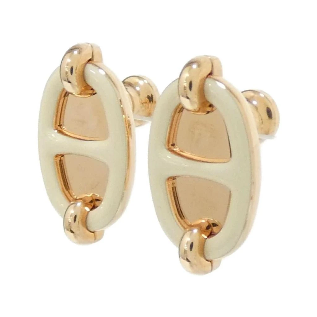 Hermes pink Stud Earrings (Pre-Owned) 2