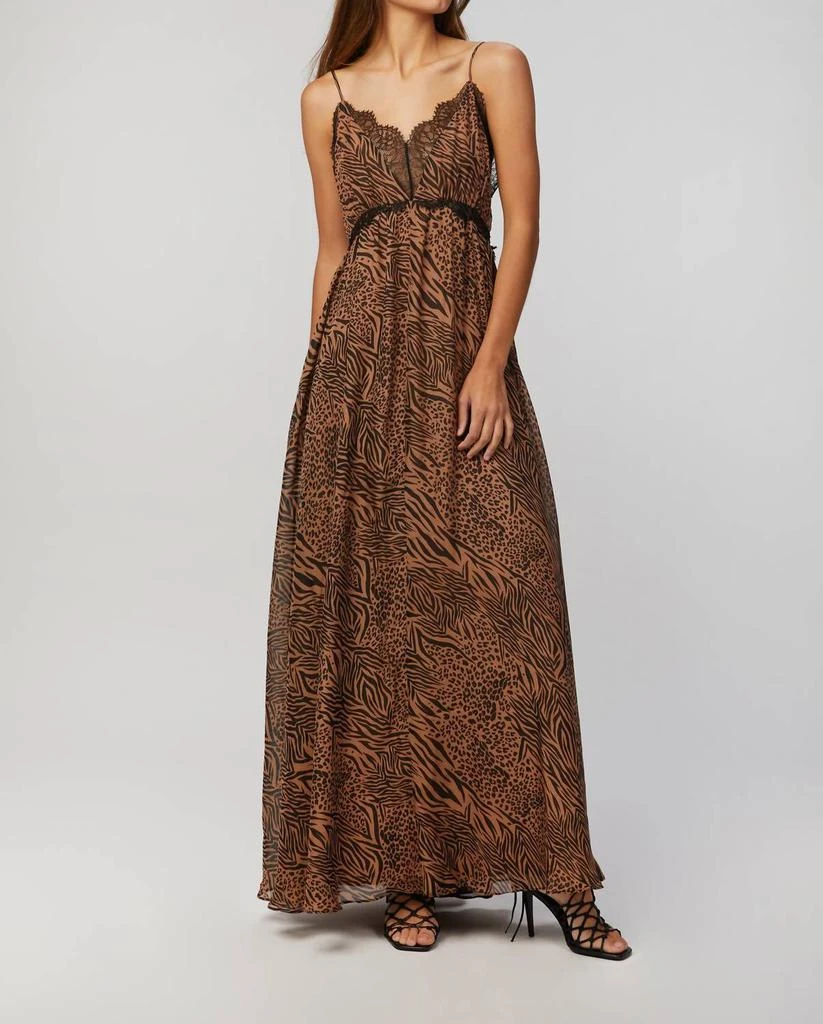 chinese dress ladies Marley Puff Sleeve Maxi Dress – Belle Beauty main image 1