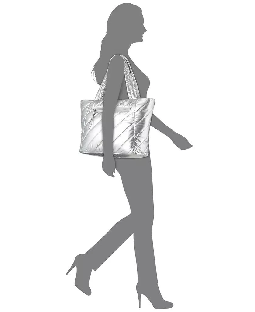 On 34th Nylon XL Metallic Tote, Created for Macy's 5