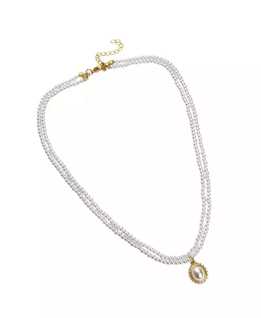 SOHI Pellet Multi-Layer Necklace