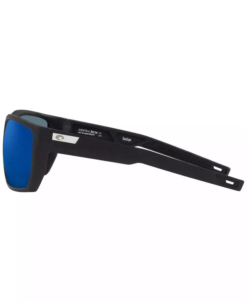 Costa Del Mar Men's Polarized Sunglasses, 06S9085 Santiago 63 3