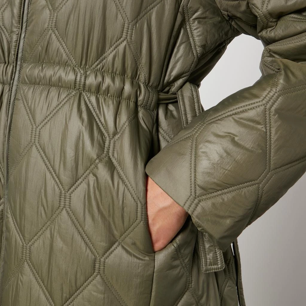 Ganni Quilted Nylon Coat 4