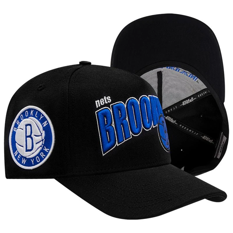 Pro Standard Pro Standard Nets Royalty Curved Brim Snapback - Men's 1