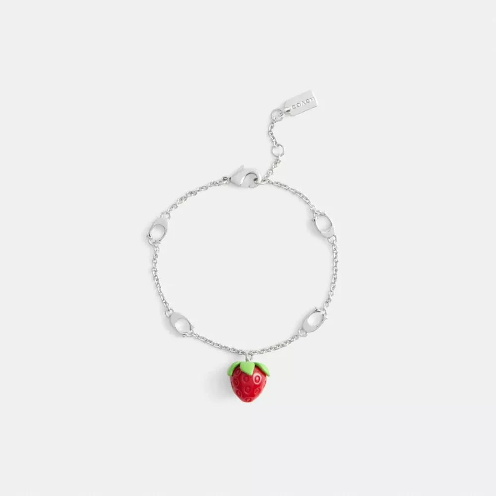 Coach Strawberry Charm Bracelet 2