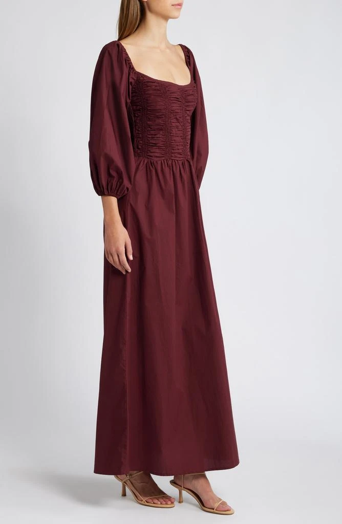 Faithfull the Brand Alma Balloon Sleeve Maxi Dress 3