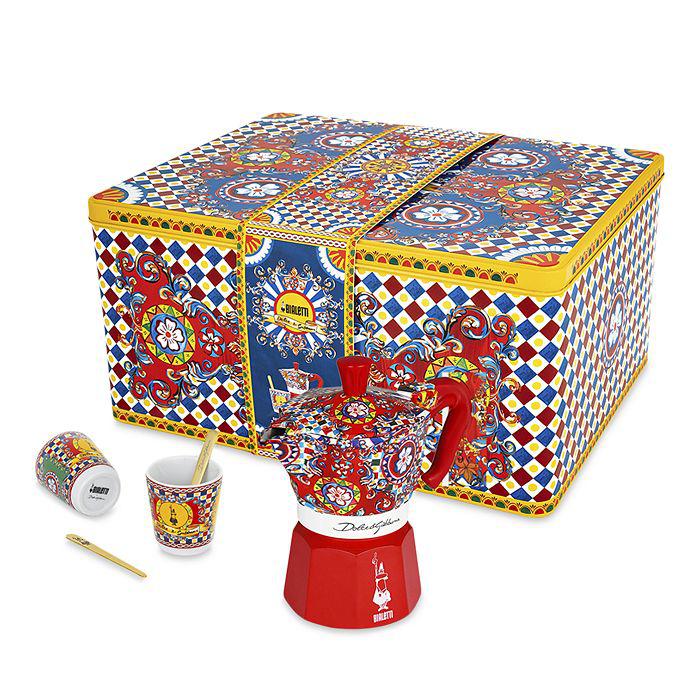 Bialetti Dolce&Gabbana Moka Coffee Maker and Cup Set