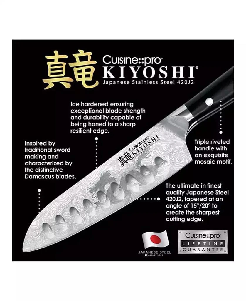 Cuisine::pro® Kiyoshi Kiyo Steel 7 Piece Knife Block Set 3