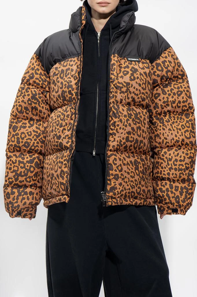 Vetements Vetements Animal Motif Padded Jacket 2