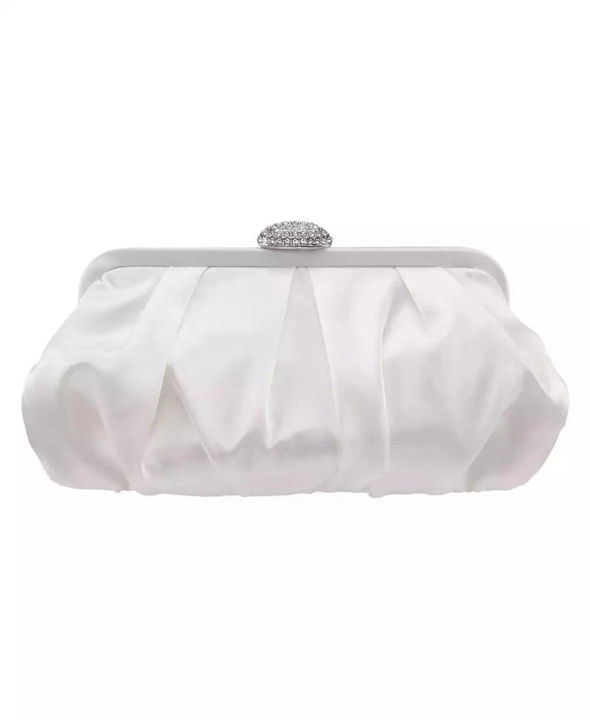 Nina Women's Classic Satin Clutch 4
