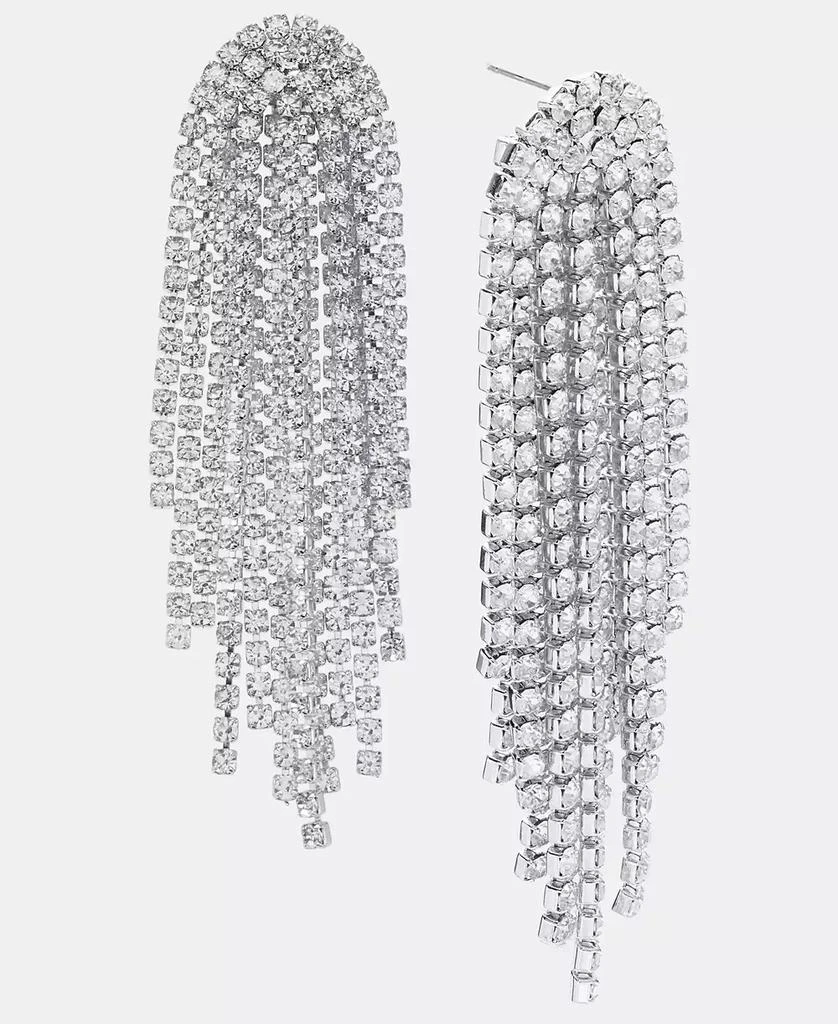INC International Crystal Shaky Chandelier Earrings, Macy
s Exclusive