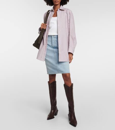 Souliers Martinez Sole Telar leather knee-high boots