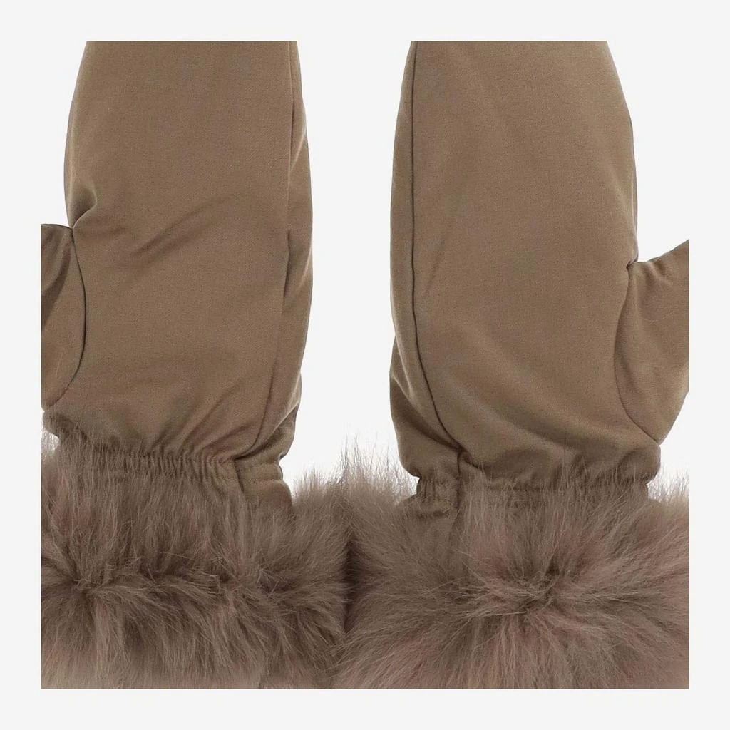 Yves Salomon Yves Salomon Fur Trim Mittens 2