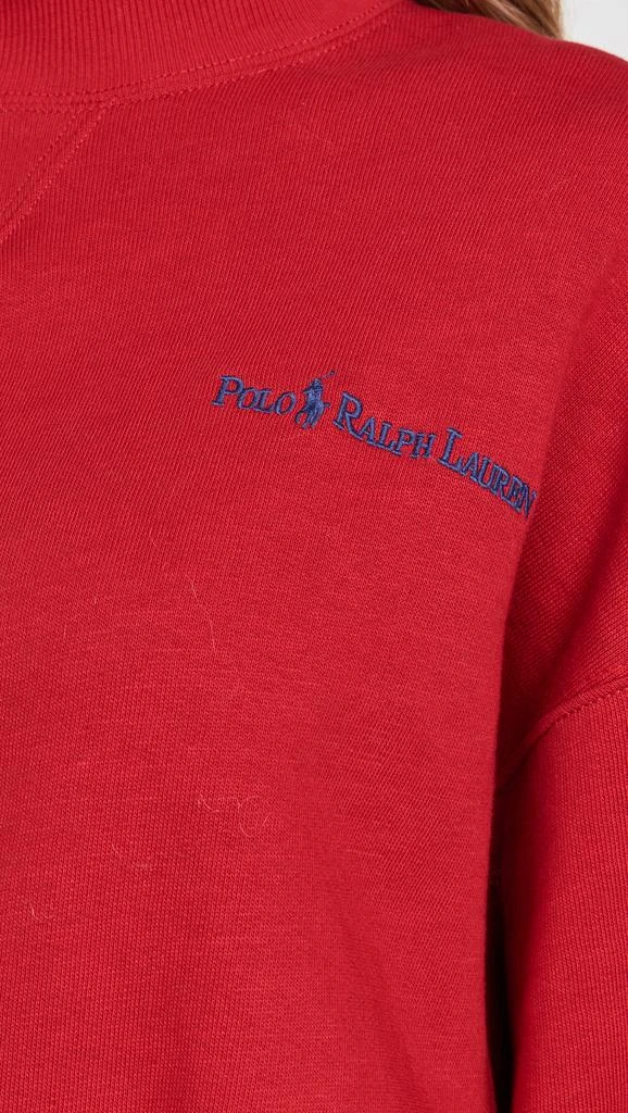 Ralph Lauren Vintage Fleece Long Sleeve Sweatshirt 5