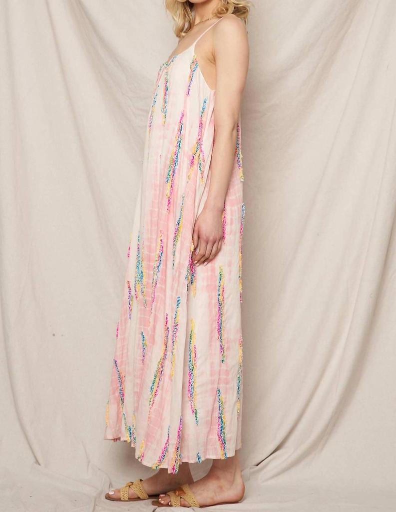 En Creme En Creme - Tie-dye Maxi Dress