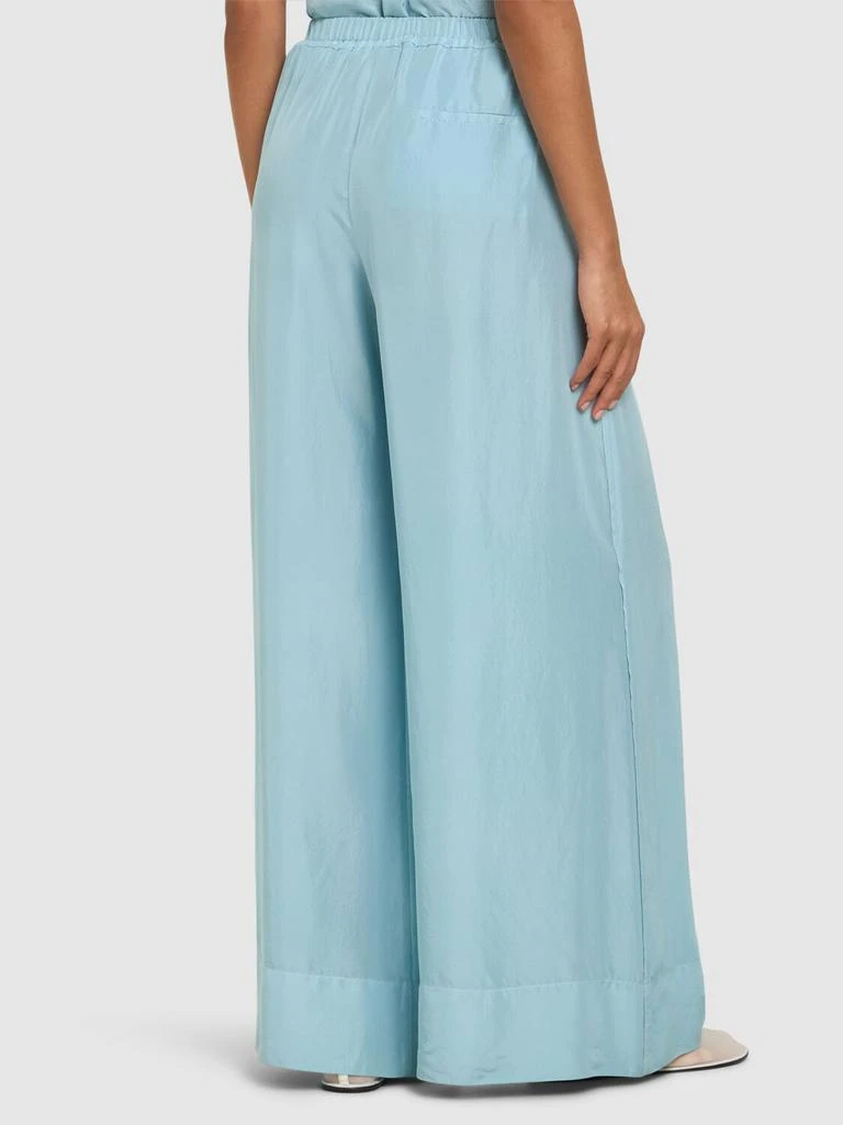 FORTE_FORTE Habotai Silk Drawstring Pants 2