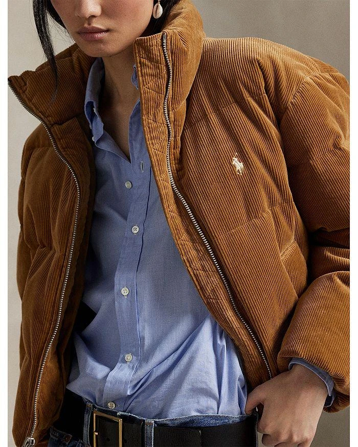 Ralph Lauren Quilted Corduroy Down Jacket 4