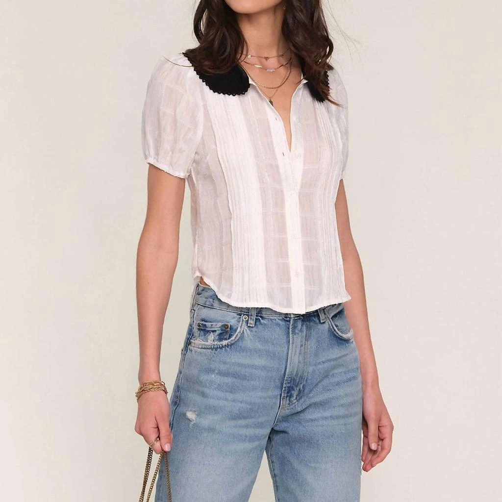 heartLoom Heartloom - Doutzen Chiffon Jacquard Top 2