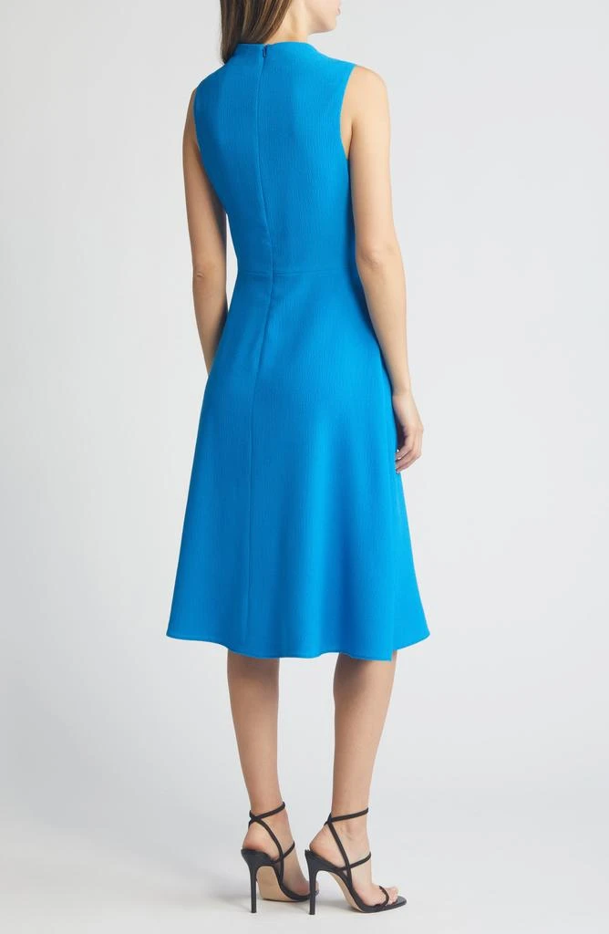 Black Halo Corrine Funnel Neck Fit & Flare Dress 2