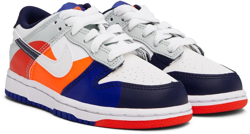 NIKE Big Kids Multicolor Dunk Low Sneakers 4