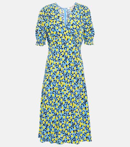 Diane von Furstenberg Jemma printed wrap dress