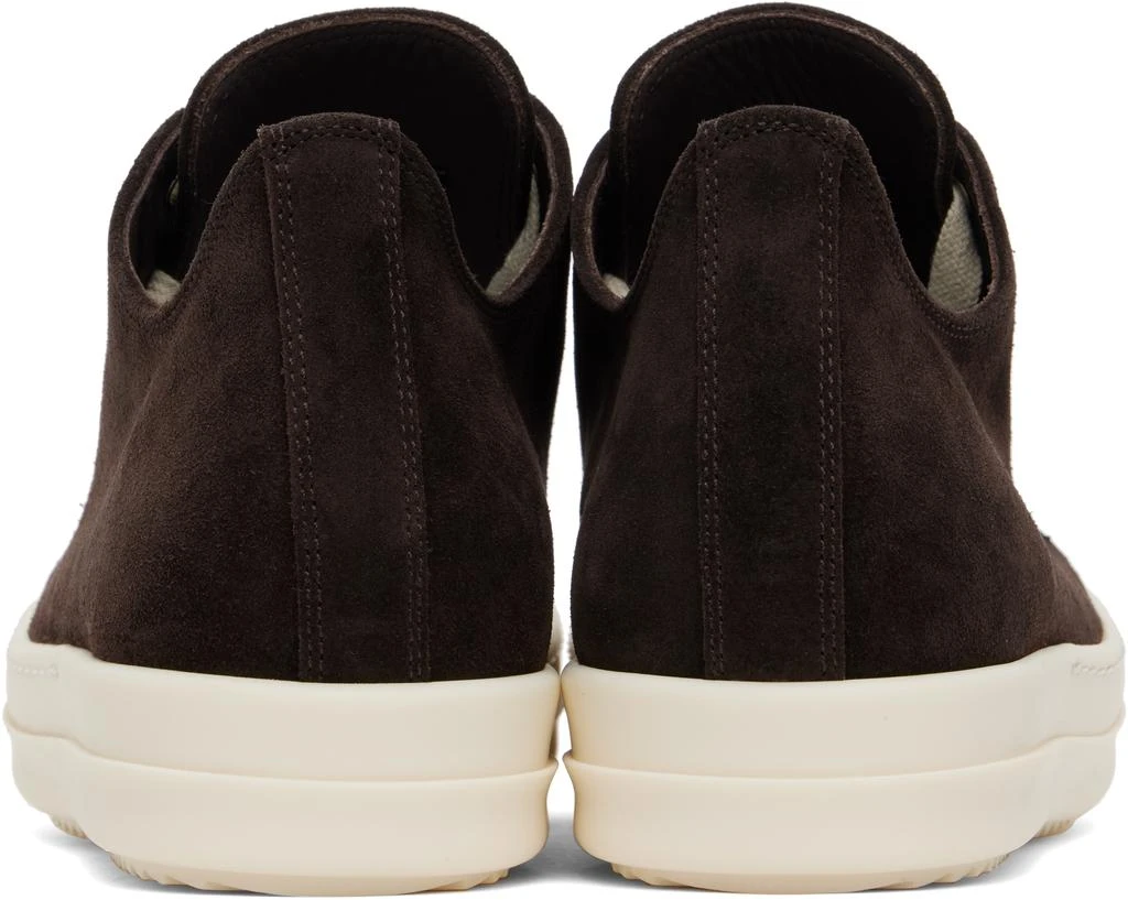 Rick Owens Brown Hollywood Low Sneakers 2