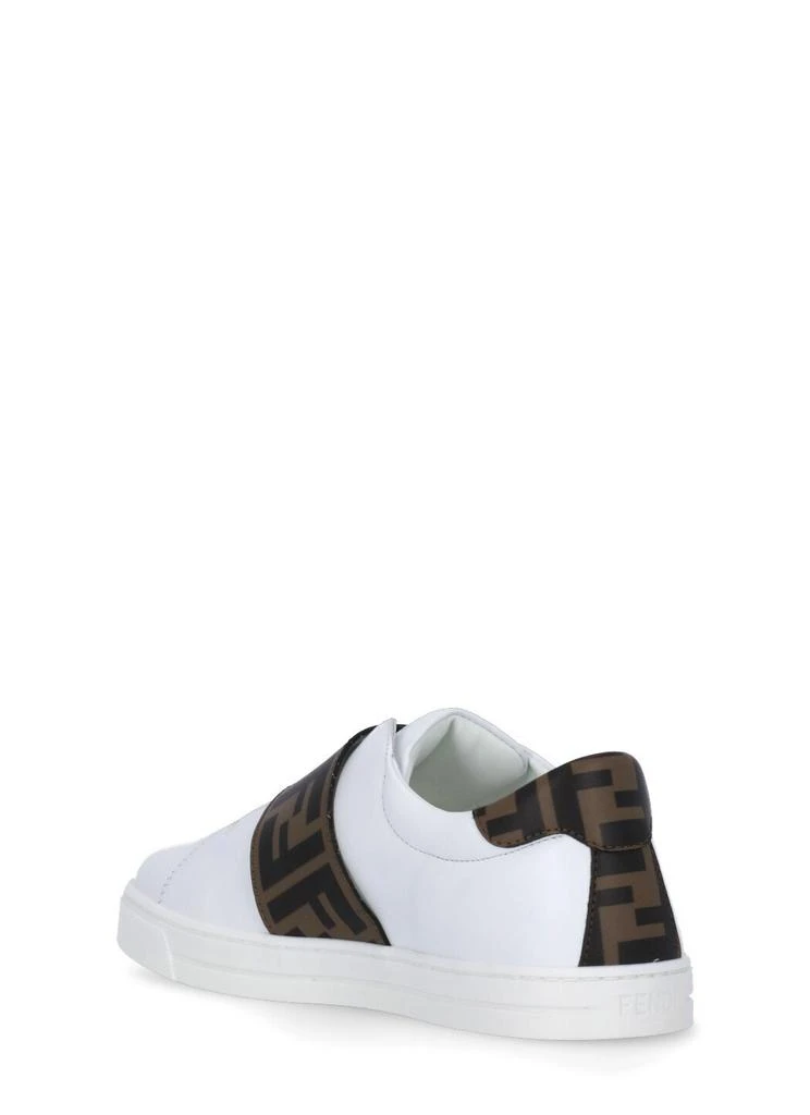 Fendi Fendi Kids Monogram Strap Sneakers 3