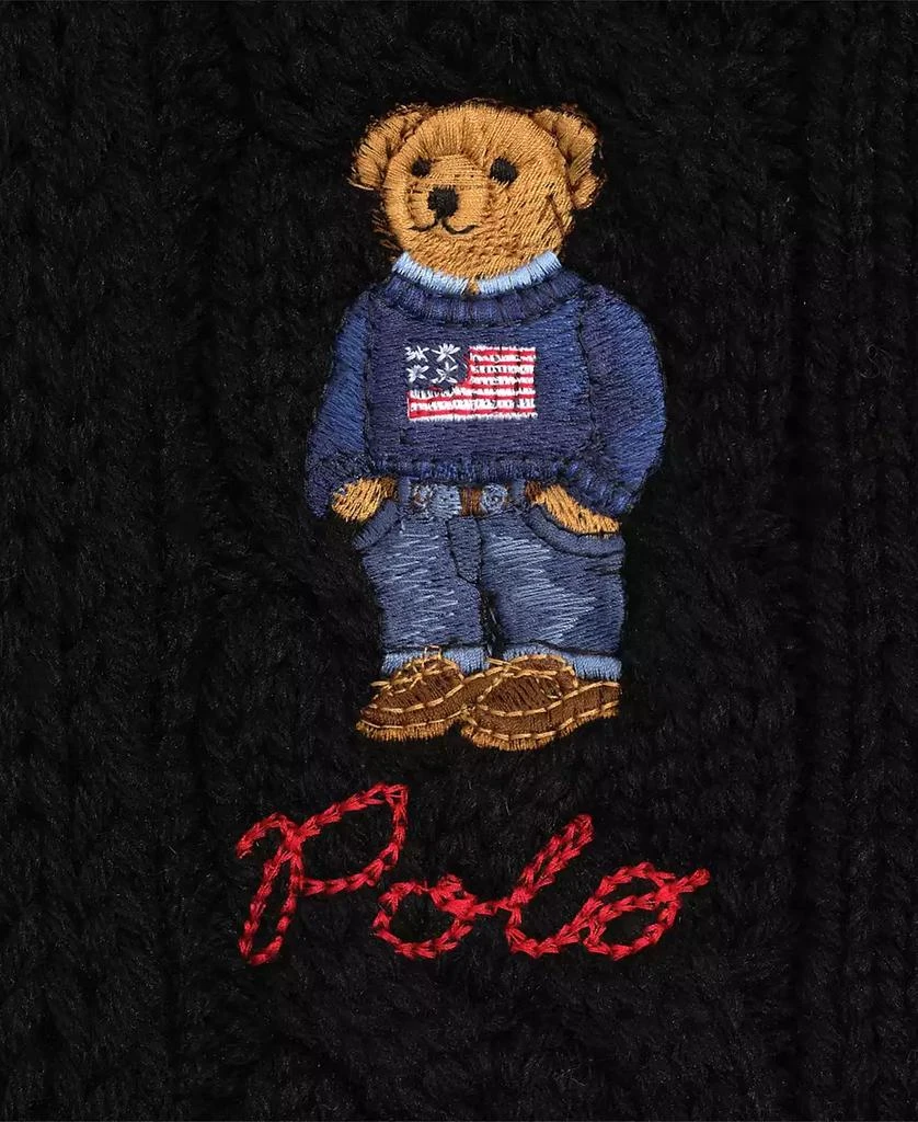 Polo Ralph Lauren Men's Cable-Knit Bear Scarf 3