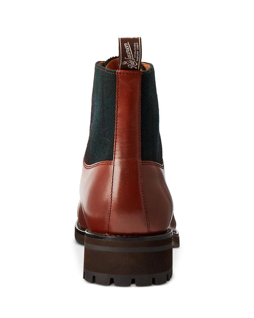 Ralph Lauren Men's Lace Up Cap Toe Boots 3