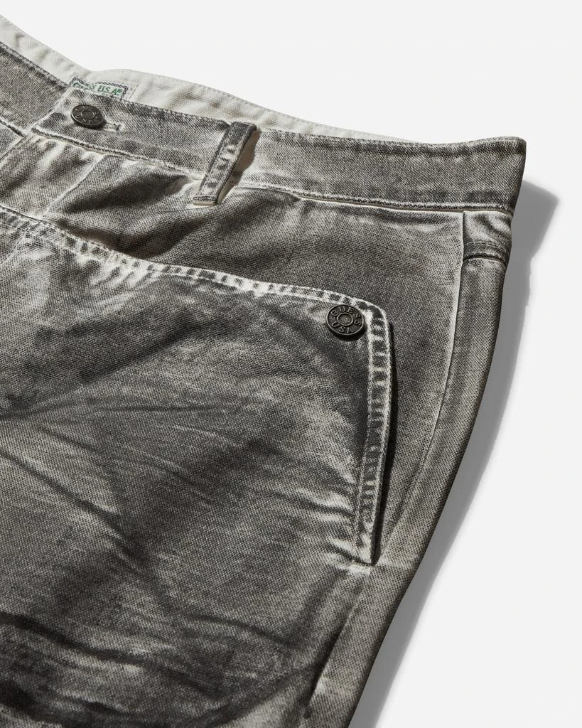 Guess USA Men's Screenprinted Cargo Pants Jet Black 4