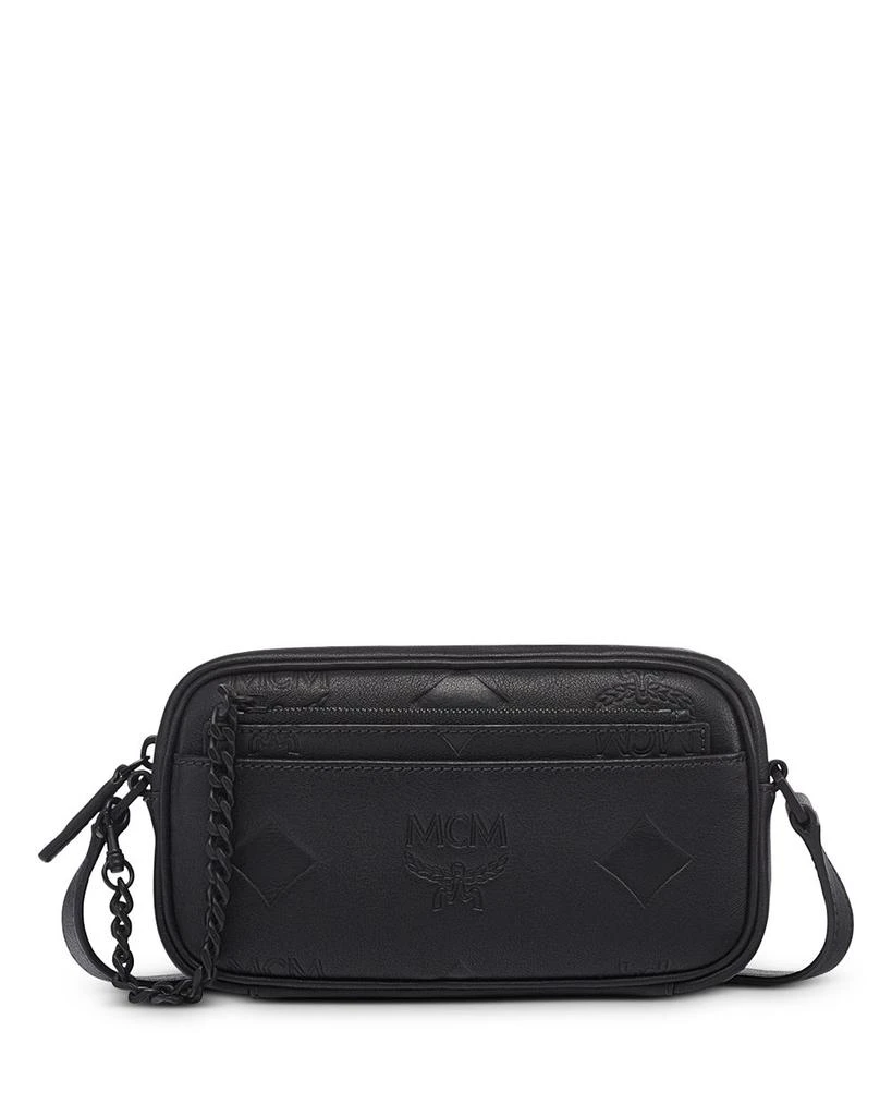 MCM Aren Maxi Monogram Leather Crossbody 1