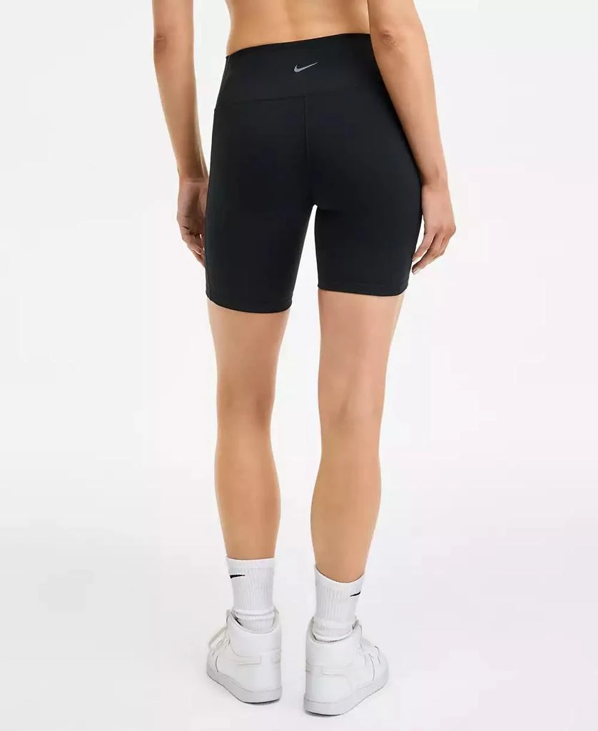 NIKE Women's One High-Waisted Side-Pocket 8" Bike Shorts 4