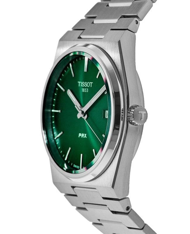 Tissot Tissot PRX Quartz Green Dial Stainless Steel Men's Watch T137.410.11.091.00 3