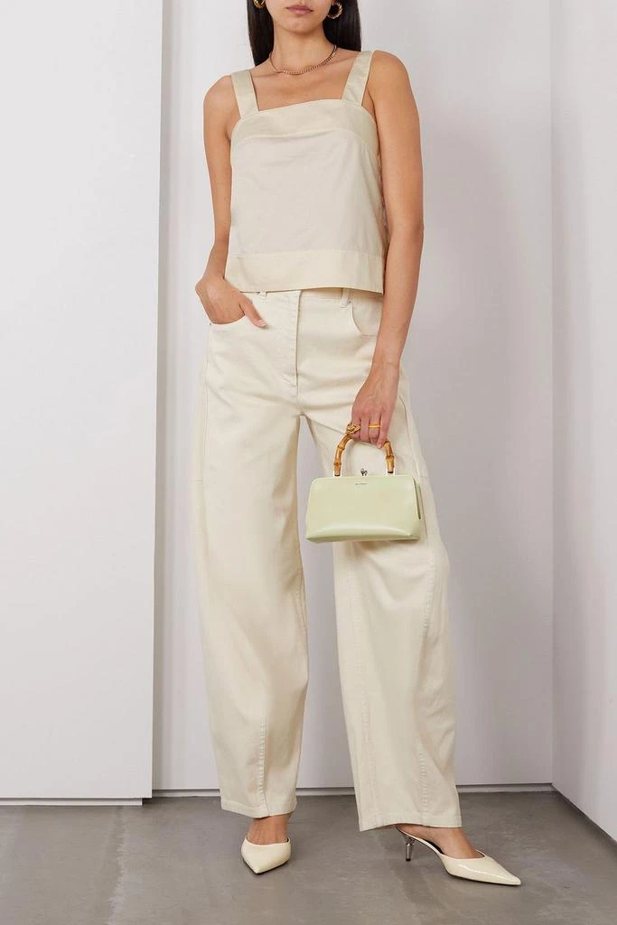Tibi Cotton-poplin tank 2