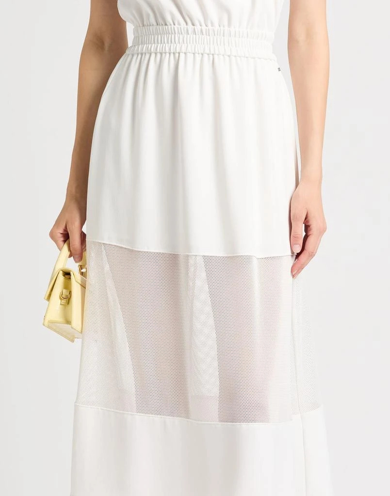 armani exchange midi dress Armani Exchange Off-shoulder Long-sleeve Midi Dress