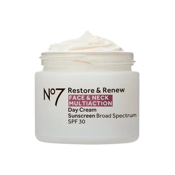 No7 Restore & Renew Multi Action Face & Neck Day Cream SPF 30 4