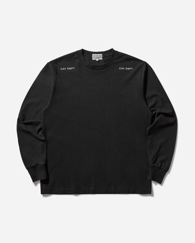 Cav Empt Men's As Dark Plan Longsleeve T-Shirt Black 1