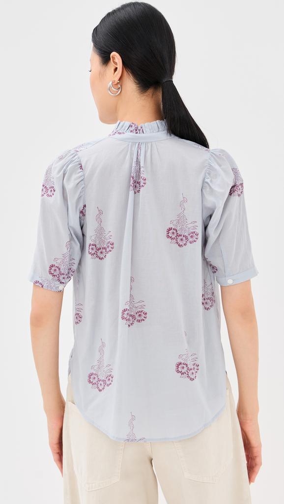 Alix of Bohemia Winn Pansy Sky Shirt