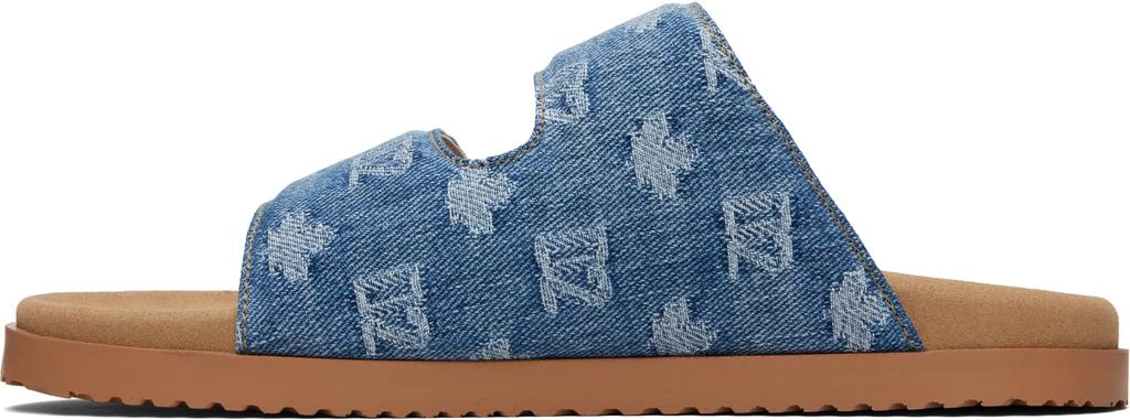 DSQUARED2 Blue D2 Monogram Sandals 3