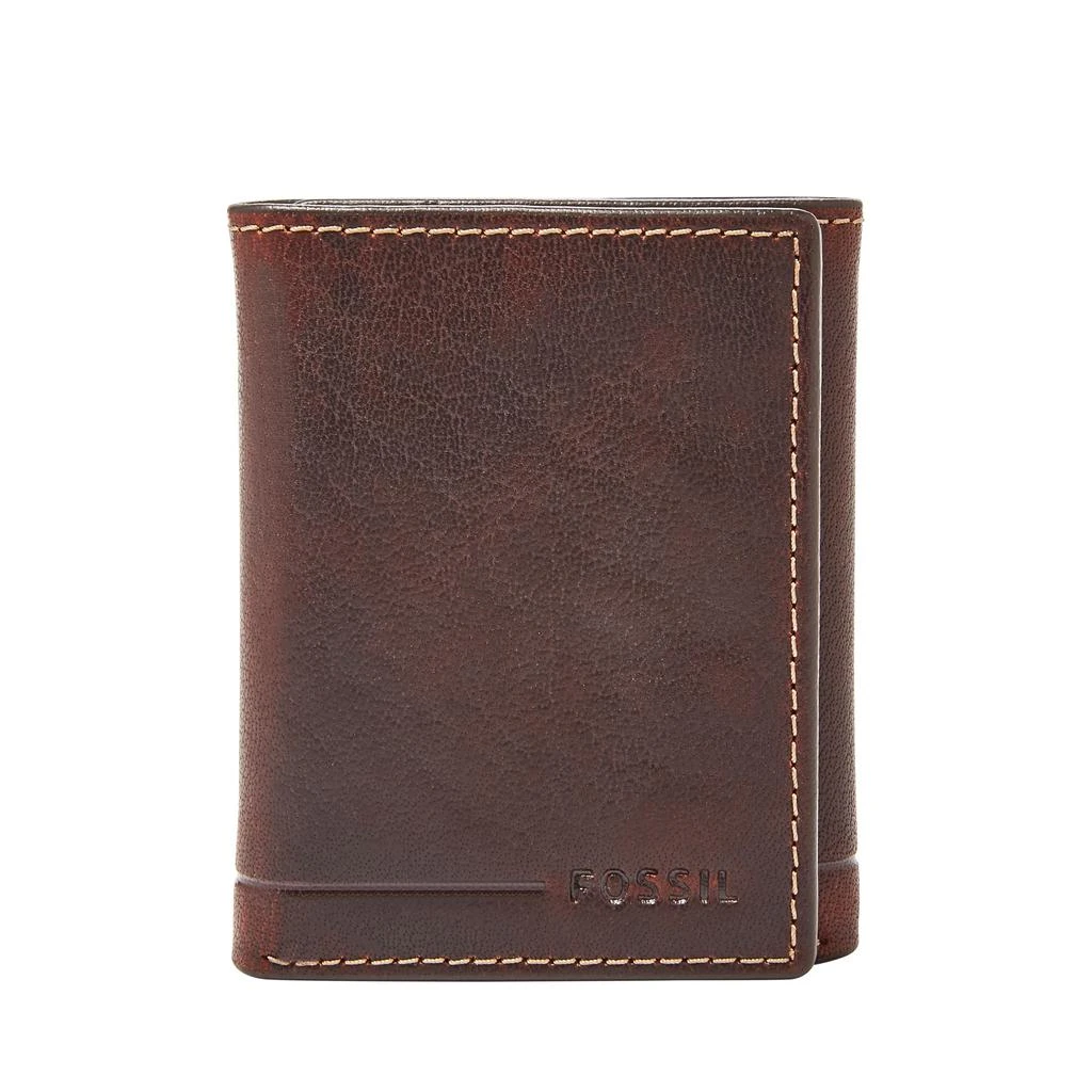 Fossil Men's Allen RFID Leather Trifold 1