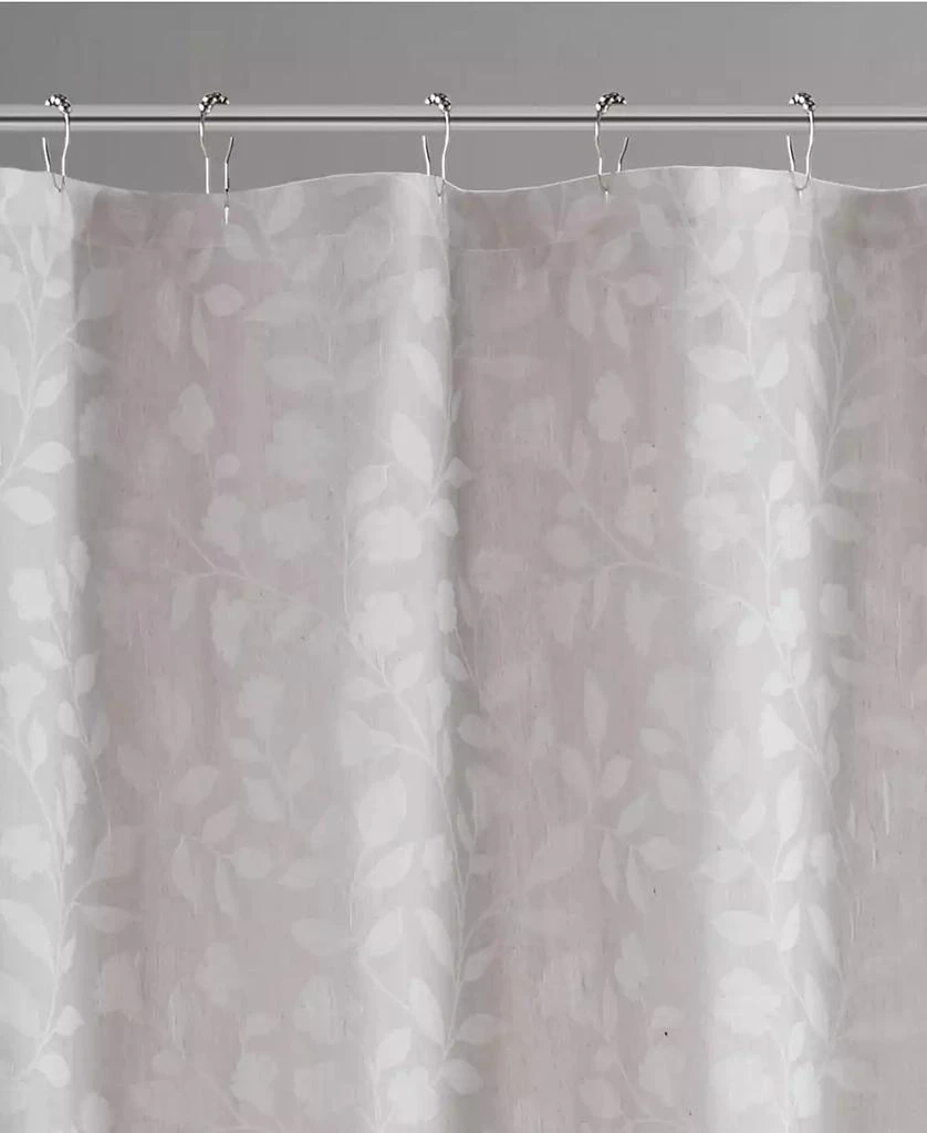 Martha Stewart Jenine Woven Shower Curtain, 72" x 72" 3