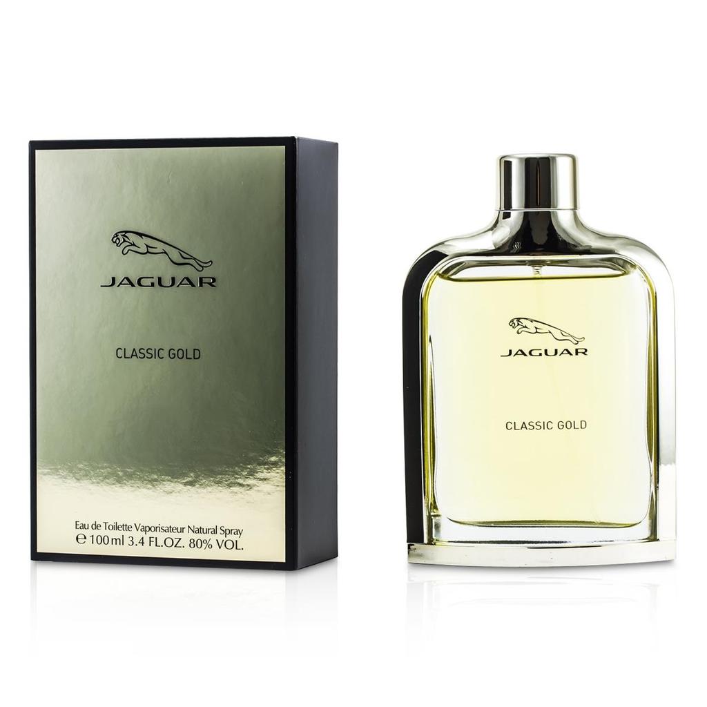 JAGUAR 3.4 oz Men Classic Gold Eau De Toilette Spray