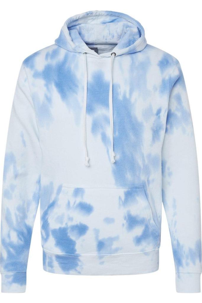 J America Tie-Dyed Fleece Hooded Sweatshirt