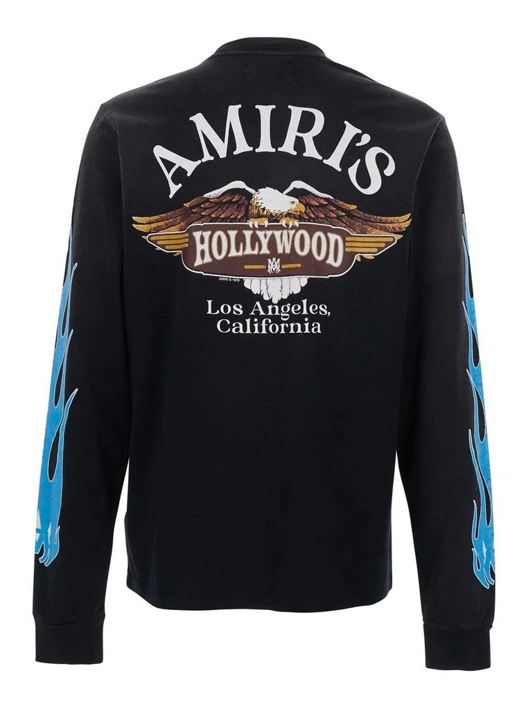 AMIRI Amiri Eagle Flames Long-Sleeved T-Shirt 2