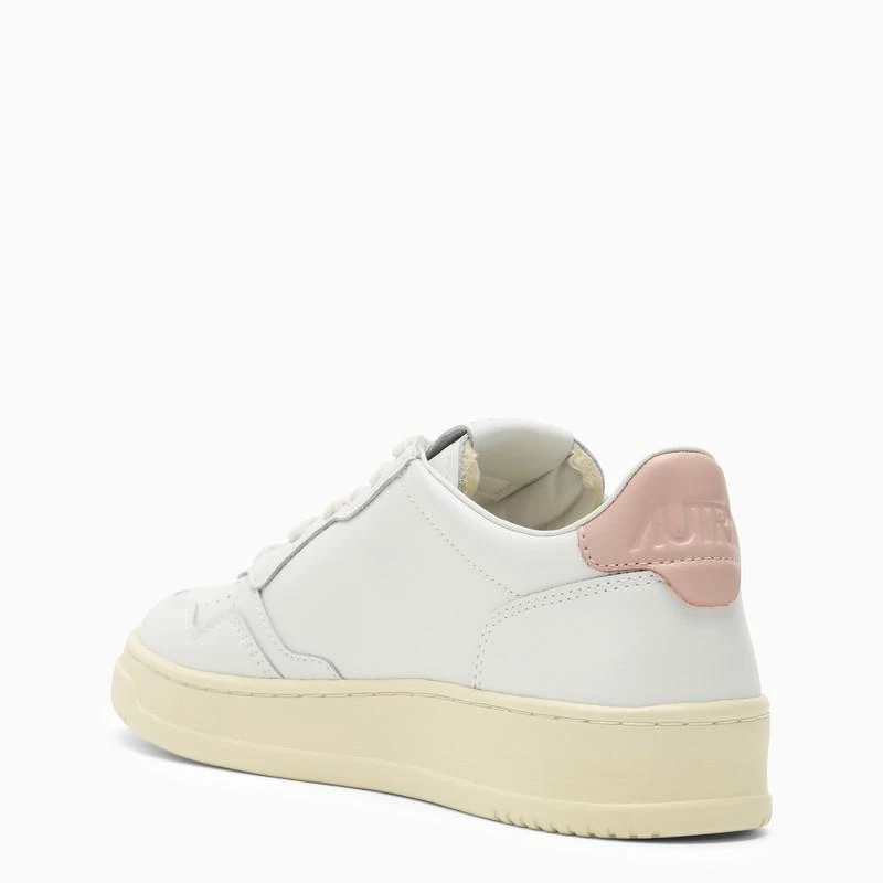 AUTRY White/pink leather Medalist sneakers 5