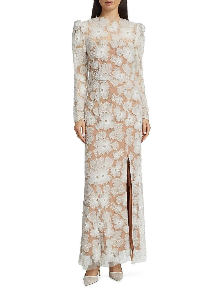 Elliatt The New Bride Darcy Embellished Mesh Gown 3